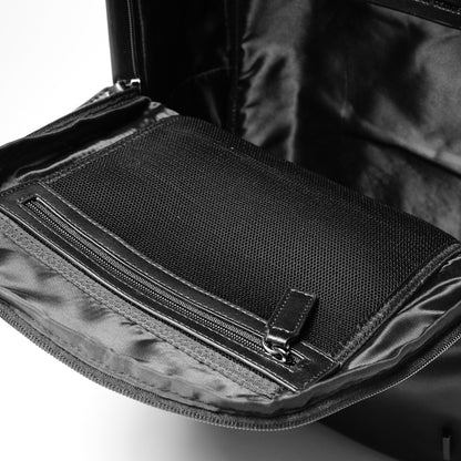 MUKO《ムコ》ブラックシティリュック_内部メッシュポケット