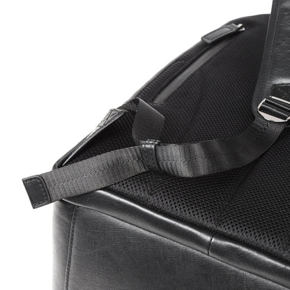AM《エーエム》デイリーリュック | A4対応 14インチPC対応 17L 縦43cm 防水本革 多機能 Airtag ユニセックス