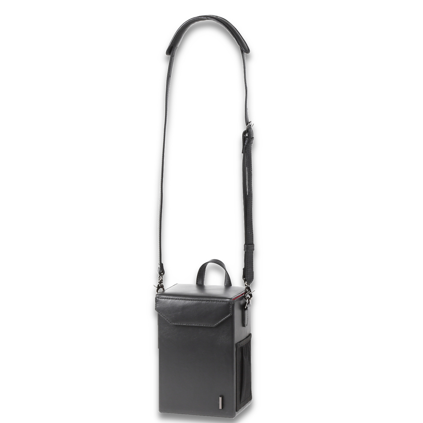 シティカメラショルダーバッグ | 防水本革 縦型 カメラ保護 ユニセックス