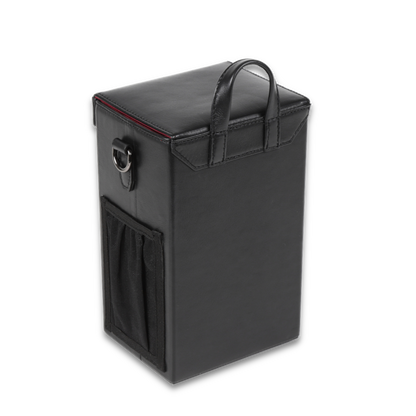 シティカメラショルダーバッグ | 防水本革 縦型 カメラ保護 ユニセックス