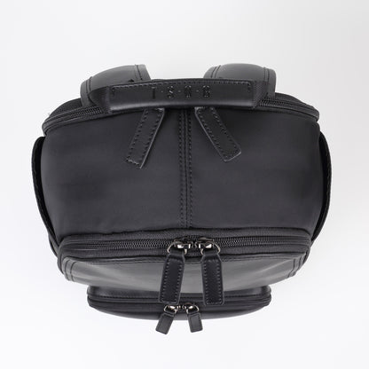 TAN《タン》ブラックシティリュック_上面